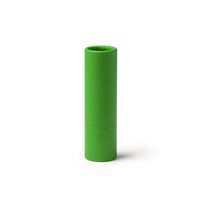 Stamina Riba recycled cardboard lip balm in fern green, ready for logo printing