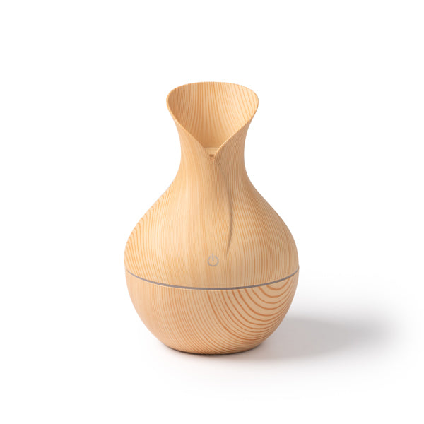Stamina Tulip scent diffuser and humidifier in beige, ready for logo printing