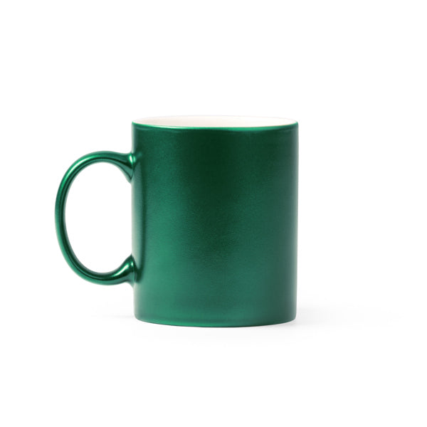 Stamina Marty ceramic mug 350 ml in fern green, ready for logo printing