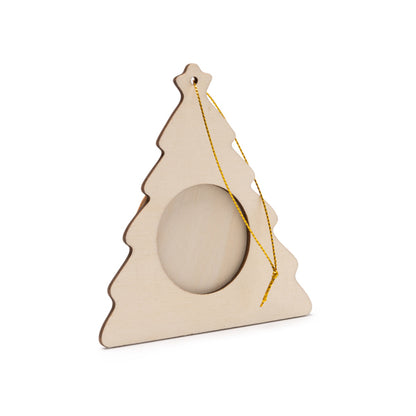 Stamina Filey wood Christmas decoration, ready for laser engraving