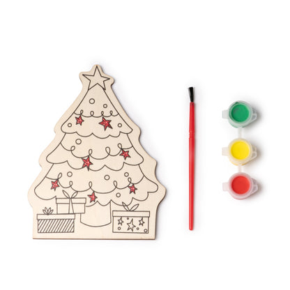 Stamina Candel wood Christmas decoration in tree, ready for laser engraving