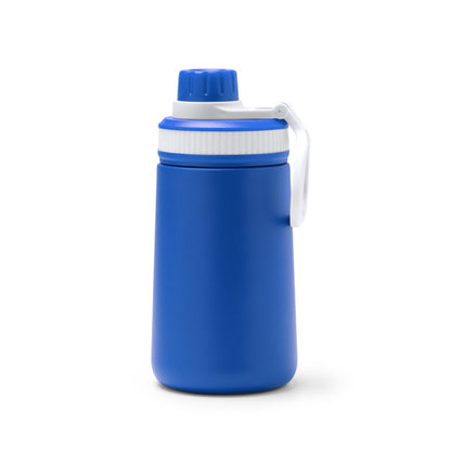 Stamina Pumba double-walled stainless steel vacuum flask in royal blue, ready for logo printing