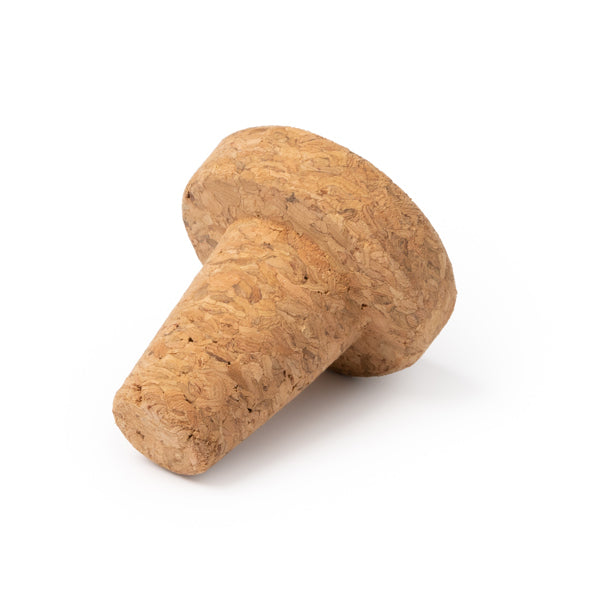 Stamina Korek cork bottle stopper, ready for logo printing