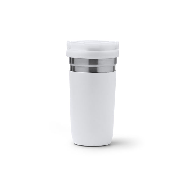 Stamina Gredos stainless steel thermal cup 500 ml in white, ready for logo printing