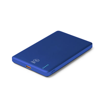 Stamina Terium recycled aluminium power bank 5000 mAh, ready for logo printing