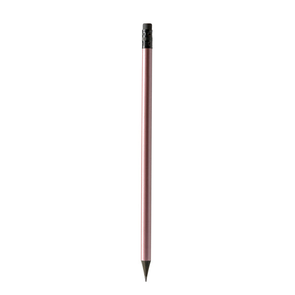 Stamina Chantra black wooden pencil in pink, ready for logo printing