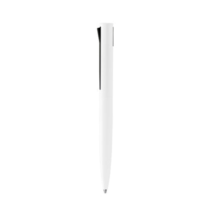 Stamina Brook recycled ABS and recycled ball pen in white, ready for logo printing