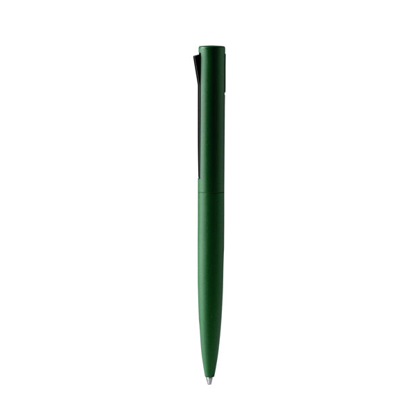 Stamina Brook recycled ABS and recycled ball pen in dark green, ready for logo printing