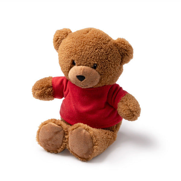 Stamina Koda polyester plush teddy bear, ready for logo printing