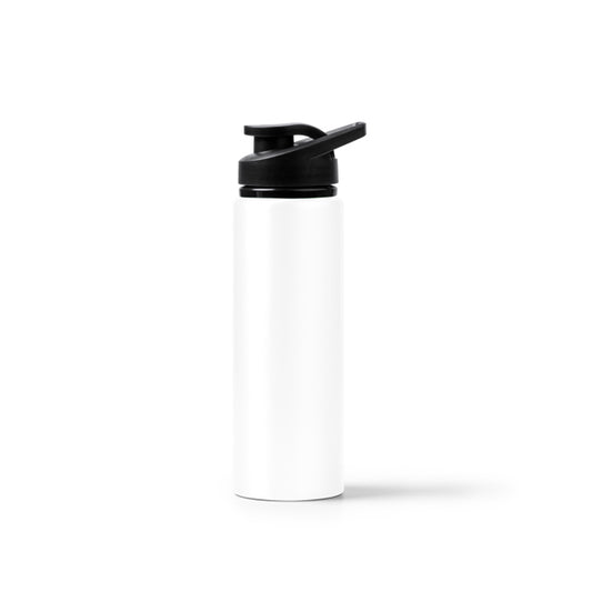 Stamina Raiden recycled aluminium bottle 800 ml in white, ready for laser engraving