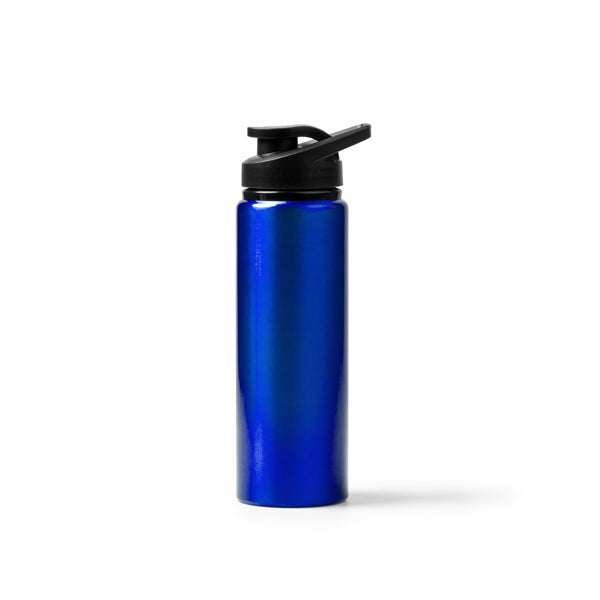 Stamina Raiden recycled aluminium bottle 800 ml in royal blue, ready for laser engraving