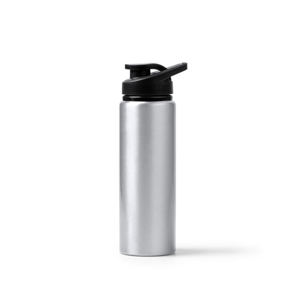 Stamina Raiden recycled aluminium bottle 800 ml in silver, ready for laser engraving