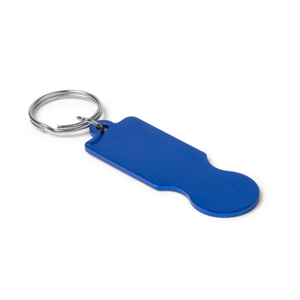 Stamina Hornet recycled aluminium keyring, ready for laser engraving
