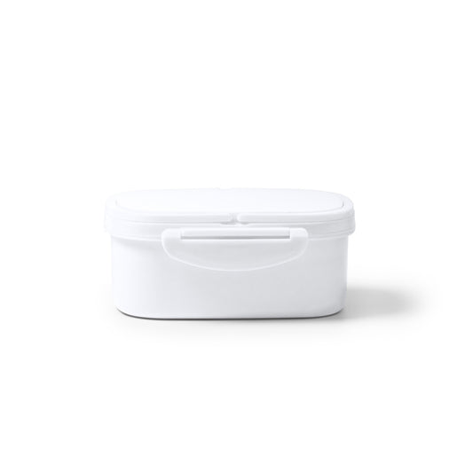 Stamina Camden pP lunch box in white, ready for logo printing