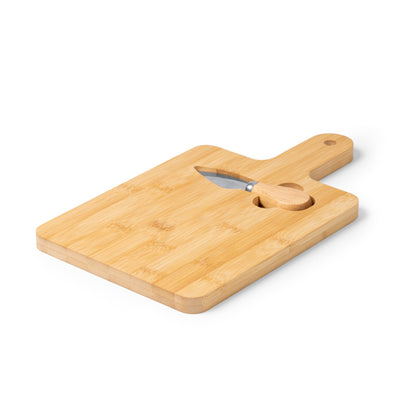 Stamina Brie bamboo chopping board, ready for laser engraving