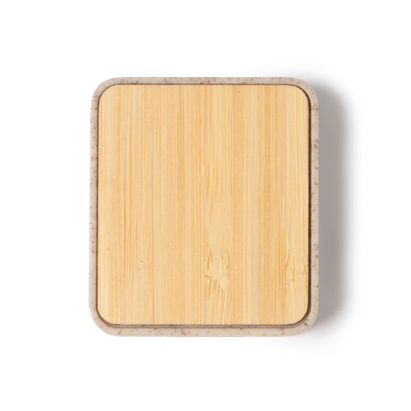 Stamina Cluni bamboo and wheat fibre USB flash drive in beige, ready for laser engraving