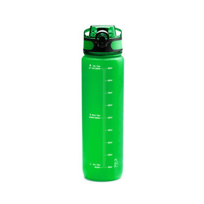 Stamina Leimer translucent PCTG bottle in fern green, ready for logo printing