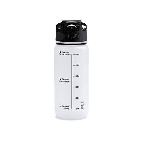 Stamina Rigon translucent PCTG bottle 750 ml in white, ready for logo printing