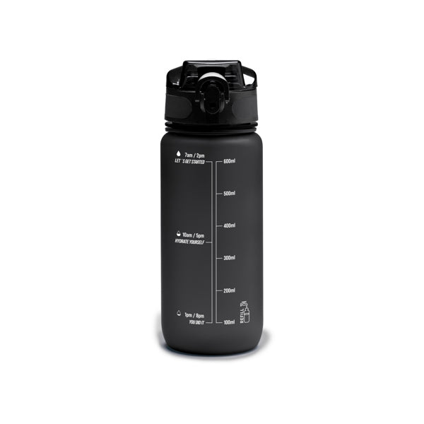 Stamina Rigon translucent PCTG bottle 750 ml in black, ready for logo printing