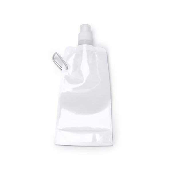 Stamina Zipi pet bottle 400 ml in white, ready for logo printing