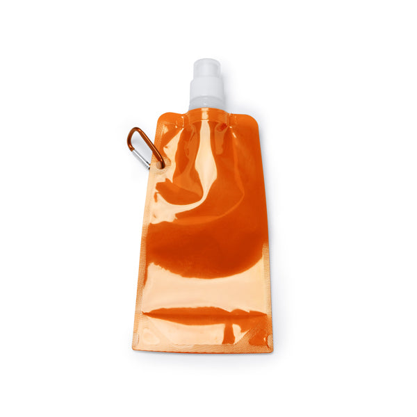 Stamina Zipi pet bottle 400 ml in orange, ready for logo printing