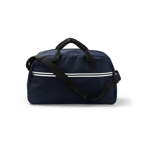 Stamina Wilkins RPET sports bag in navy blue, ready for logo printing