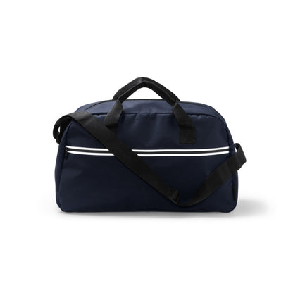 Stamina Wilkins RPET sports bag in navy blue, ready for logo printing