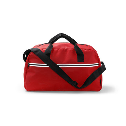 Stamina Wilkins RPET sports bag in red, ready for logo printing
