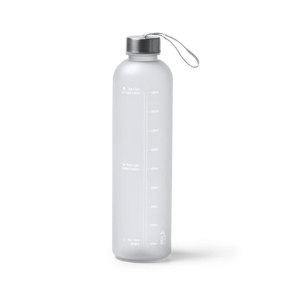 Stamina Yoger tritan bottle in white, ready for logo printing