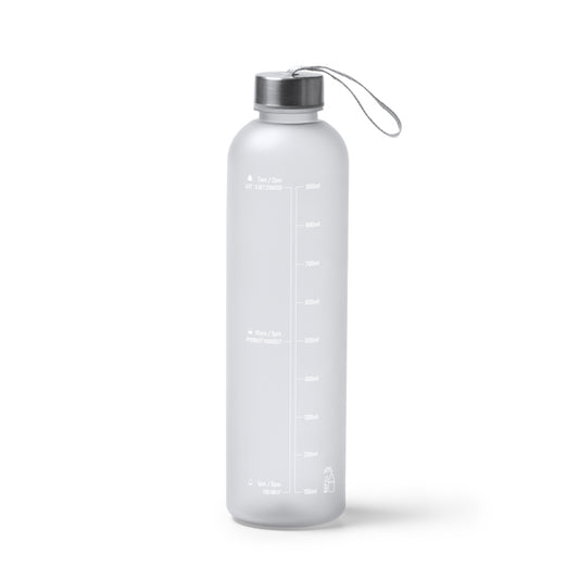 Stamina Yoger tritan bottle in white, ready for logo printing