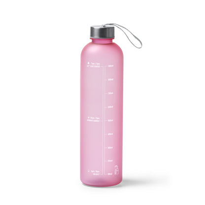 Stamina Yoger tritan bottle in red, ready for logo printing