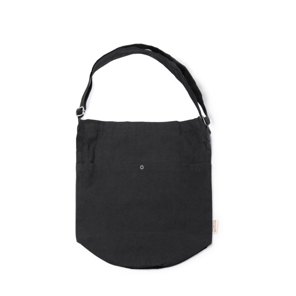 Stamina Torla recycled cotton tote bag in black, ready for logo printing