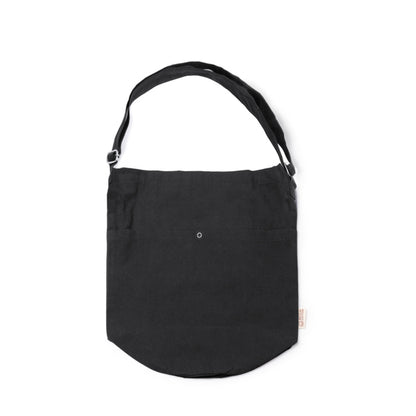 Stamina Torla recycled cotton tote bag in black, ready for logo printing