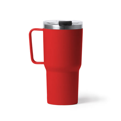 Stamina Kencher stainless steel and PP mug 500 ml in red, ready for logo printing