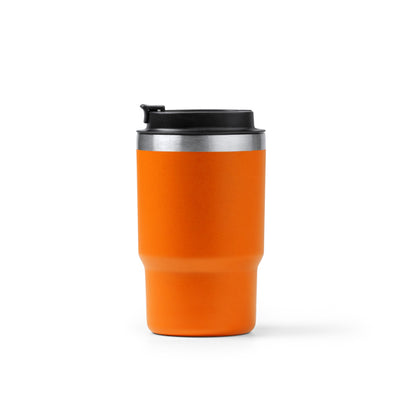 Stamina Venturi recycled stainless steel thermal cup 560 ml in orange, ready for laser engraving