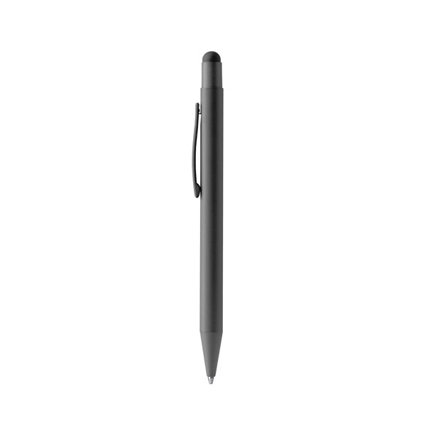 Stamina Leoni metallic ball pen in grey, ready for logo printing