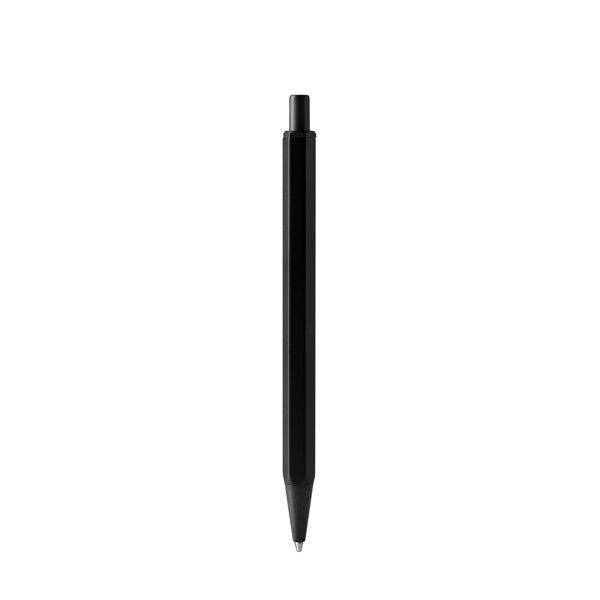 Stamina Firmus hexagonal ball pen in black, ready for logo printing