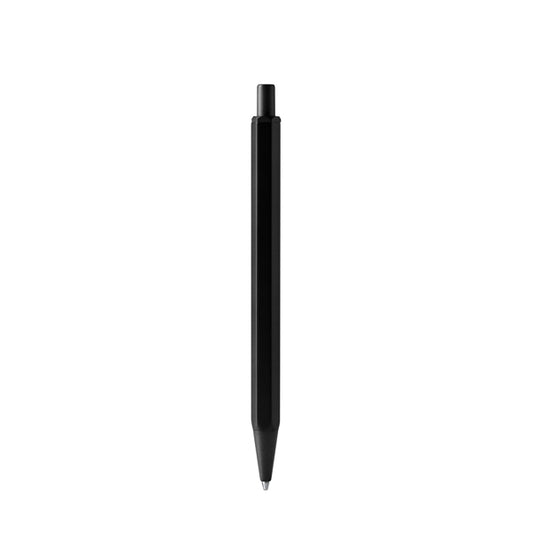 Stamina Firmus hexagonal ball pen in black, ready for logo printing