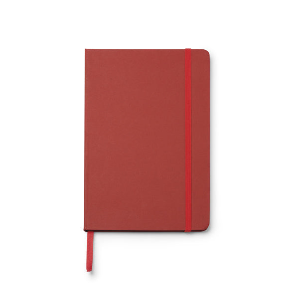 Stamina Fruti fruit scraps notebook A5 in cherry, ready for logo printing