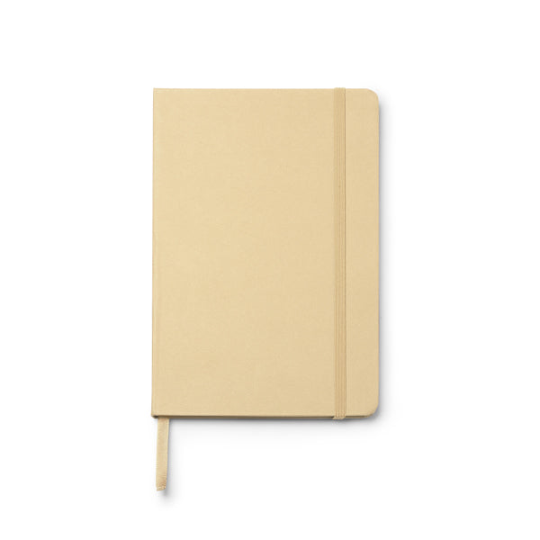 Stamina Fruti fruit scraps notebook A5 in olive, ready for logo printing