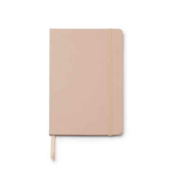 Stamina Fruti fruit scraps notebook A5 in almond, ready for logo printing