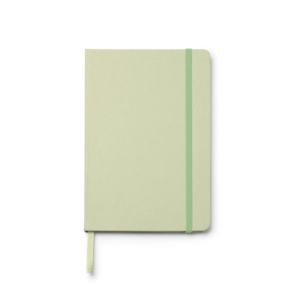 Stamina Fruti fruit scraps notebook A5 in kiwi, ready for logo printing