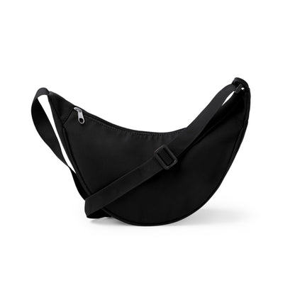Stamina Elena recycled nylon tote bag in black, ready for logo printing