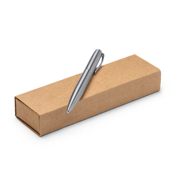 Stamina Lois recycled stainless steel ball pen, ready for logo printing