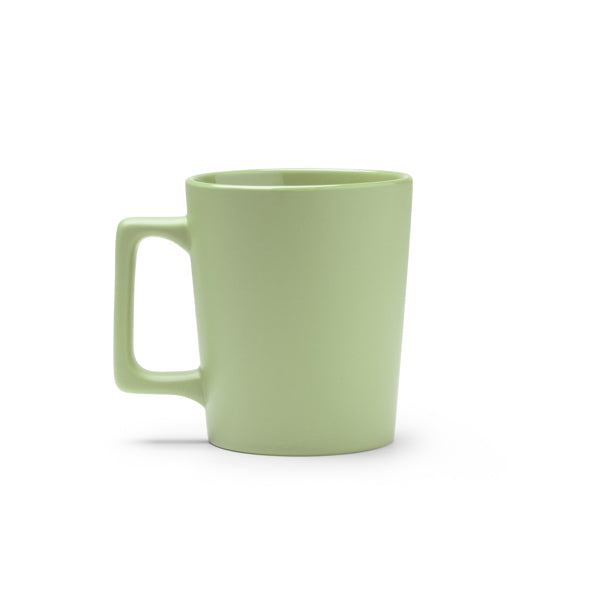 Stamina Dunlok ceramic mug 400 ml in sage green, ready for logo printing