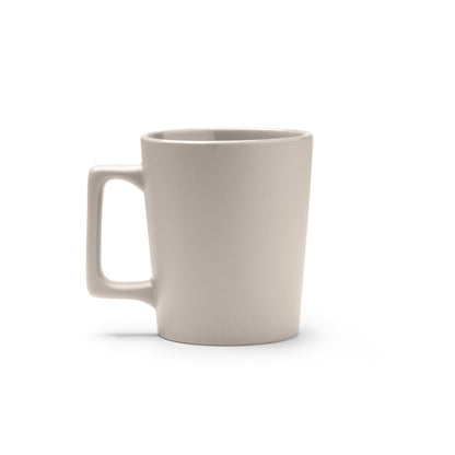 Stamina Dunlok ceramic mug 400 ml in grey, ready for logo printing