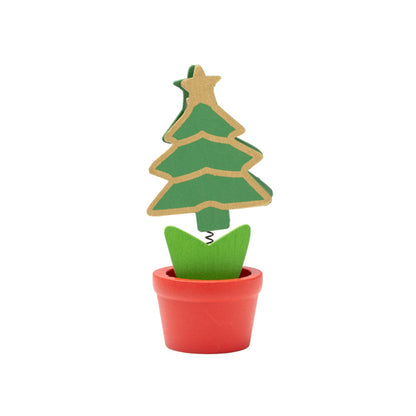 Stamina Basov Christmas design phone stand in tree, ready for laser engraving