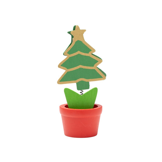 Stamina Basov Christmas design phone stand in tree, ready for laser engraving