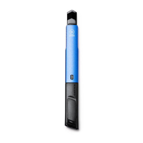 Stamina Razer recycled aluminium tool in royal blue, ready for laser engraving