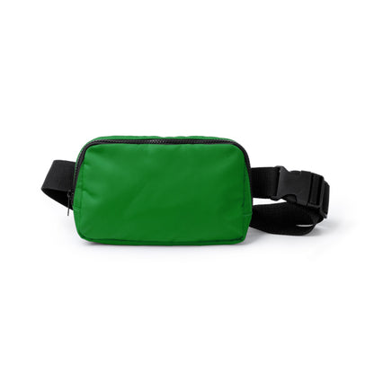 Stamina Avalon recycled nylon belt pouch in fern green, ready for logo printing
